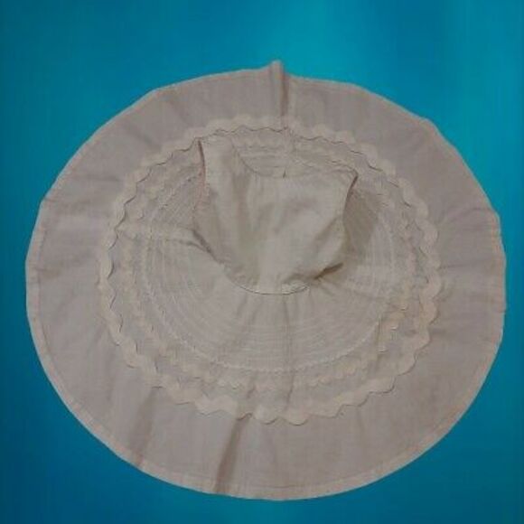 Vtg White Easter Party Dress Handmade Full Circle Retro Toddler/Girls - Picture 1 of 12